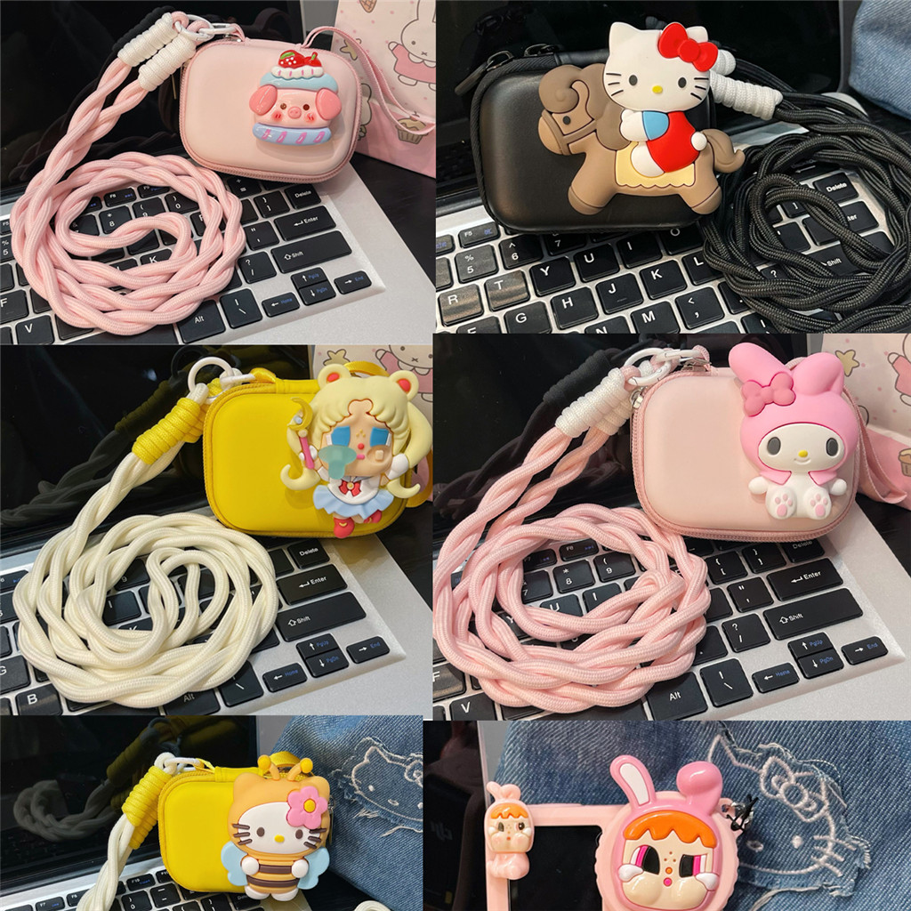 Ốp Lưng Cho DJI Osmo Action 5 Pro / Action 4 3 Túi Di Động Silicon Dễ Thương Màu Hồng Giai Điệu Kitt