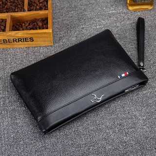 Nam Da Mềm Ly Hợp Thường Ngày Kinh Doanh Ly Hợp Nam Túi Thời Trang Di Động Phong Bì Túi Nam Di Động Túi Nhỏ