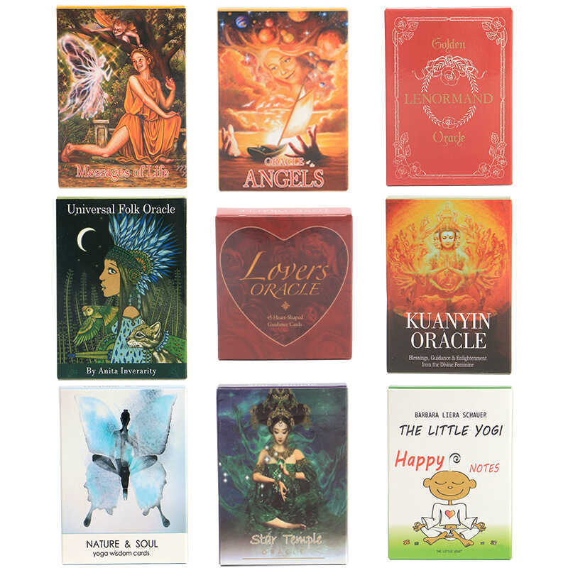 2021 Tarot Oracle Cards Oracle Cards Thẻ Oracle Board Game