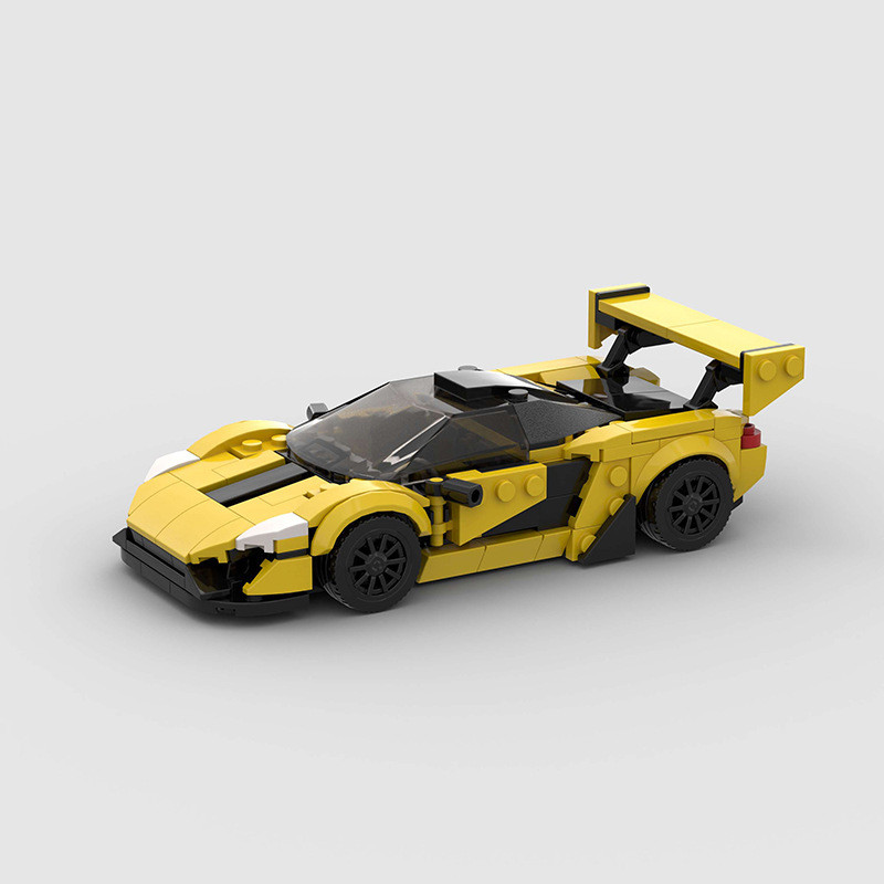 MOC McLaren P1 GTR Xe Thể Thao Khối Xây Dựng Đồ Chơi Dành Cho Trẻ Em Bé Trai & Bé Gái Tương Thích Vớ
