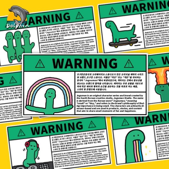 Joguman joguman Praguman Khủng Long Phản Quang Xe Hơi Miếng Dán Điện Thân Xe Máy Phía Sau Cửa Sổ Kín