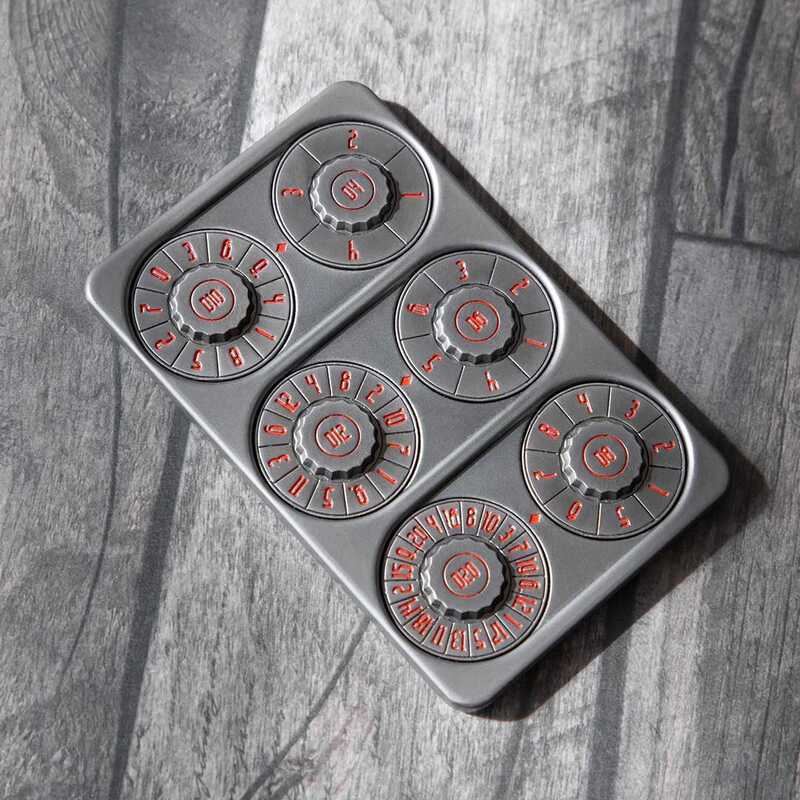 THỂ THAO GAMING DICE Thẻ tín dụng Kích thước PORTABLE Game DICE Party Game Tool