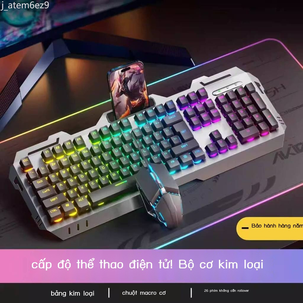 [Siêu Hot]  Bộ phím và chuột cơ khí MCHOSE Ace 68 Air cho máy tính để bàn chơi game