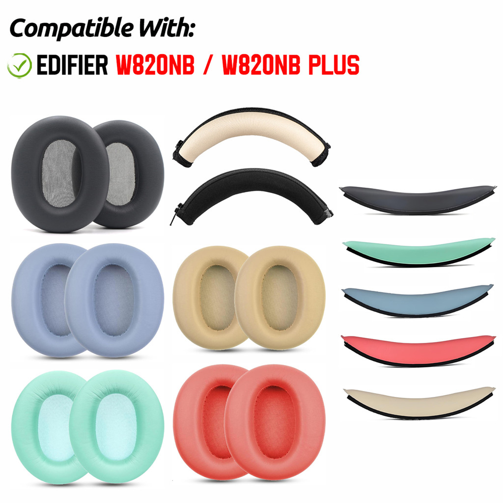 Dành Cho Edifier W820NB / W820NB Plus Tai Nghe Headband Bao Tai Nghe Đệm Bọt Biển Tai Nghe Bịt Tai T