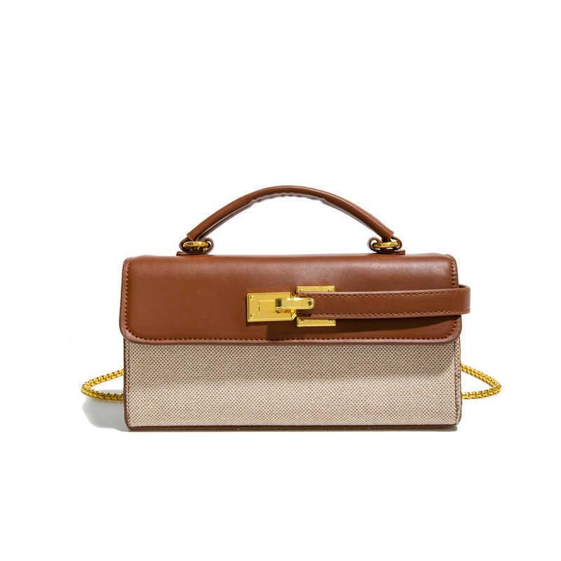 Ngoại Thương JWPEI Túi Xách Keyla Nhỏ Vuông Túi Niche Di Động Túi Mini Melade Dệt Kelly Túi