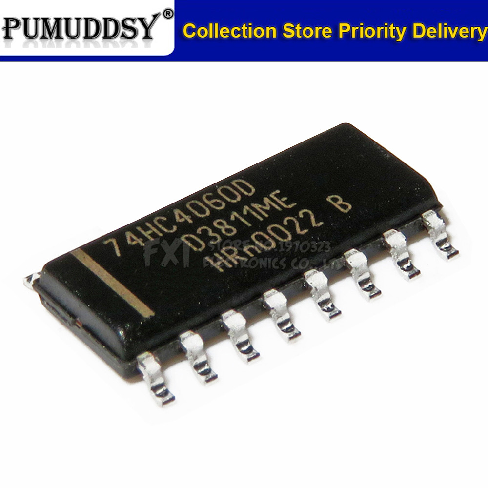 20 CHIẾC 74HC4060D 74HC4060 SOP14 SOP SN74HC4060DR SM mới nguyên bản
