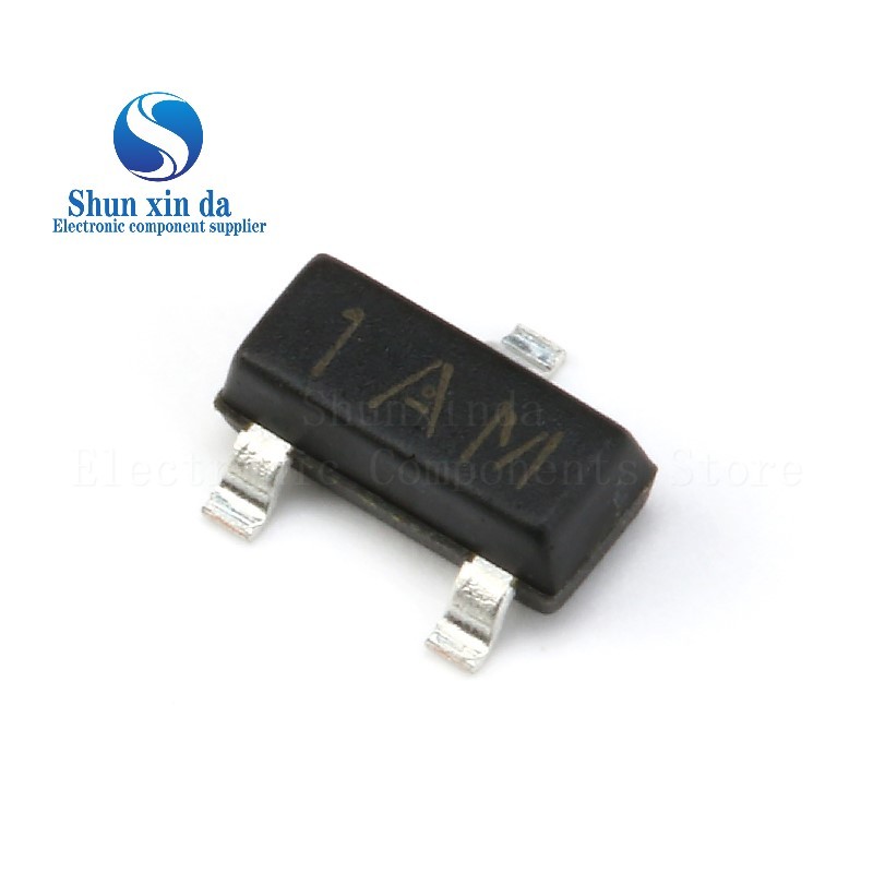 3000 CÁI 2N3904 2N3906 MMBT3904 MMBT3906 1AM 2A SOT23 SMD Transistor NPN PNP 40V 200mA MMBT3904LT1G 