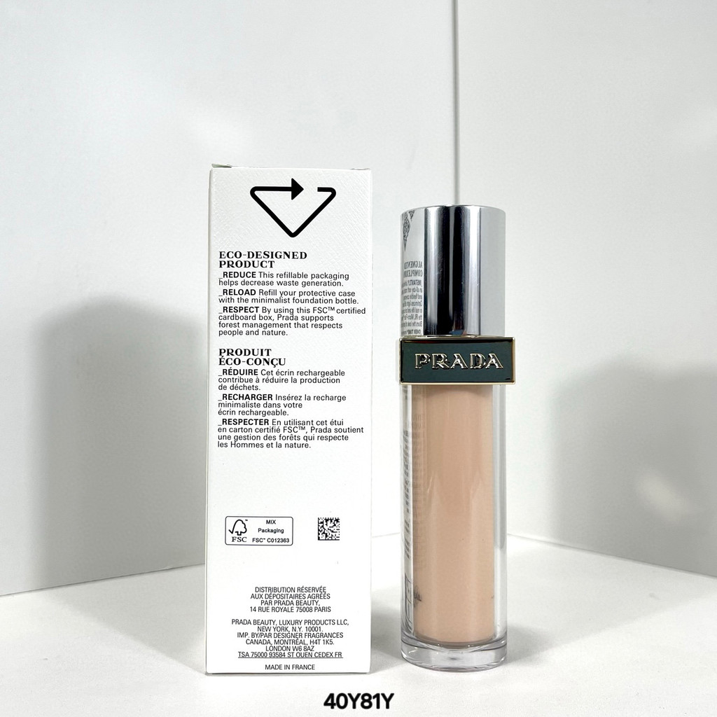 Hot Style Special / 60 Prada Photon Liquid Foundation 30mlMàu số lc5 #, lw5 #, ln10 #. 08d