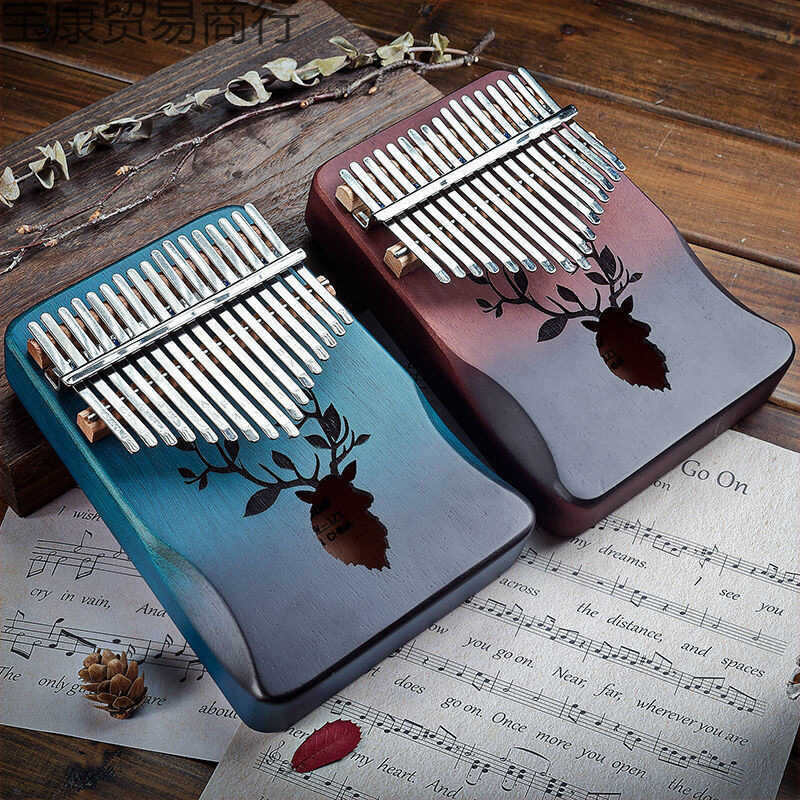 Piano Kalin Finger Bam Ngón tay cái Piano Kalimba Người mới bắt đầu Giai điệu di động