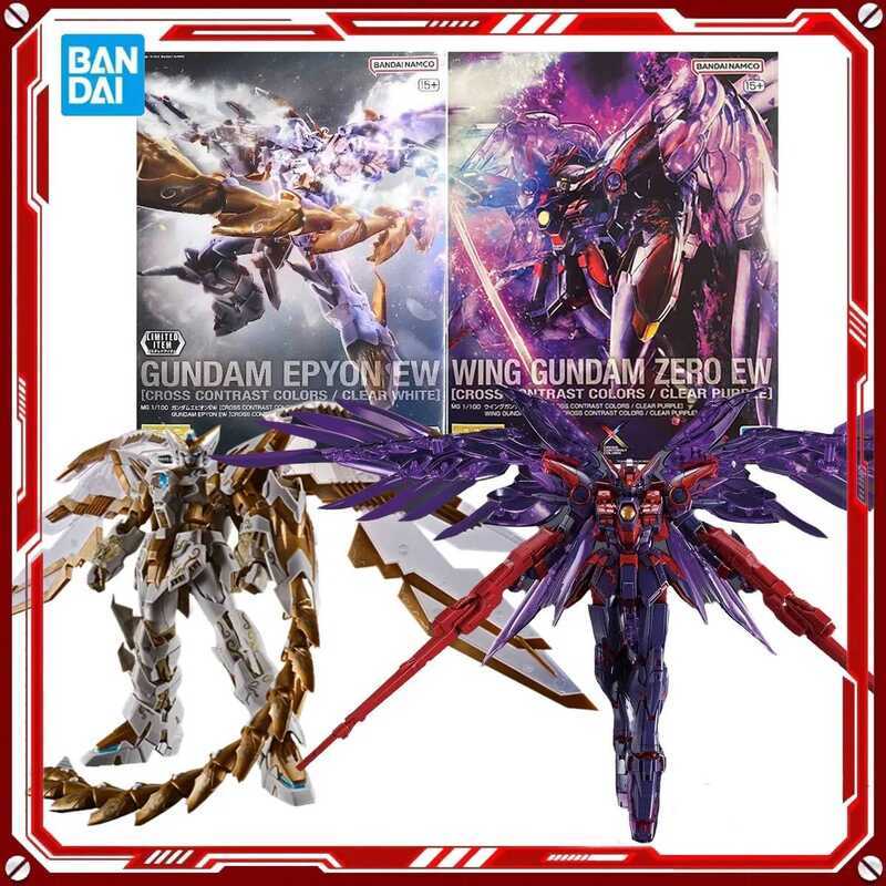 Bộ mô anime Bandai WING GUNDAM ZERO EPYON EW Đồ chơi MG 1/100 Mô hình lắp ráp nhân vật hành động Quà