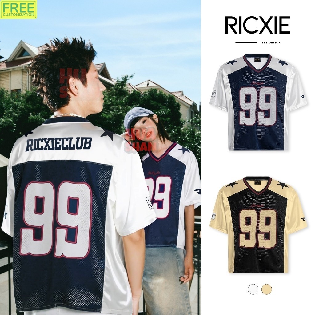 Áo đấu Ricxie 99 - Áo bóng rổ Unisex Nam Nữ