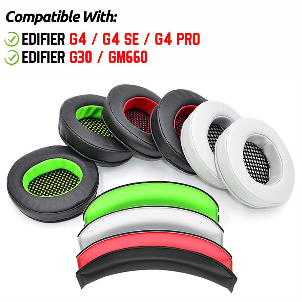Dành Cho Edifier G4 / G4 SE / G4 Pro / G30 / GM660 Tai Nghe Headband chùm Earpads Đệm Tai Nghe Bọt B