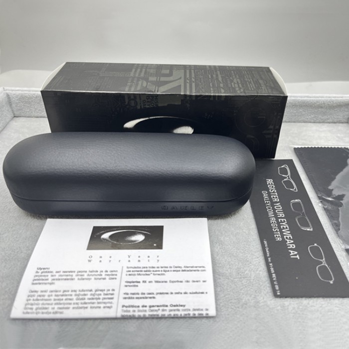 Oakley Cận Thị Kính Quang Học Ốp Lưng Gương Đen Oakley Chịu Áp Lực Bền Di Động Kính Mir