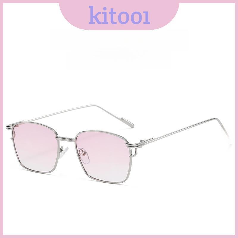 Kính râm vuông Femmes hiện đại có ống kính chuyển màu hồng cho du lịch thời trang Hoạt động ngoài tr