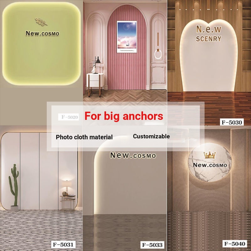 Xinxin Home * Phông Nền Chụp Ảnh Ba Chiều Bằng Vải Trang Trí Phông Nền Video Trực Tuyến Ba Chiều Đơn Giản
