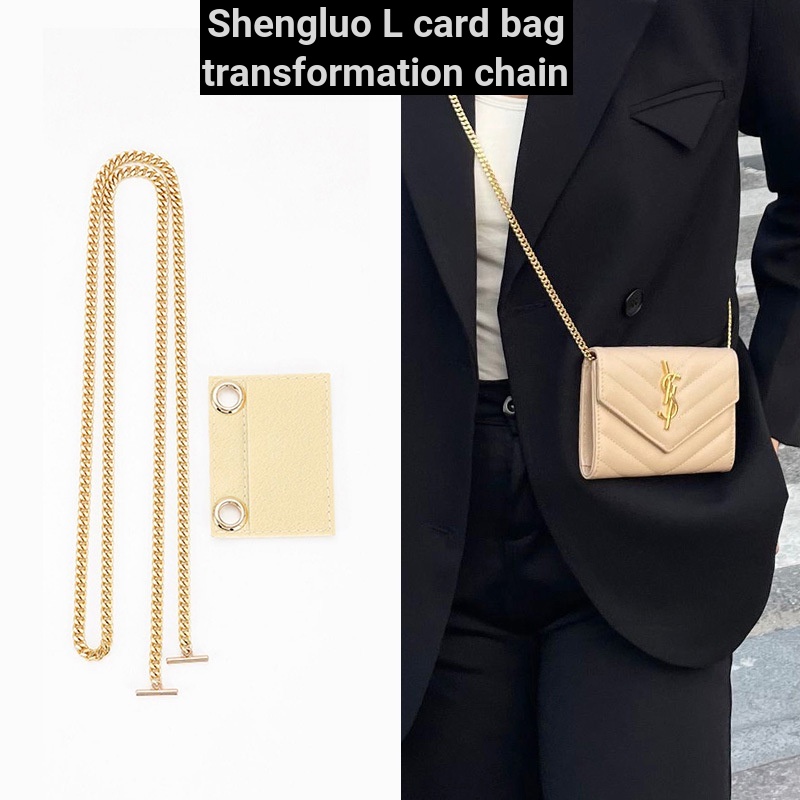 Phù Hợp Túi Đeo Vai / Đeo Chéo Kèm Dây Đeo Sợi Xích Kim Loại Thời Trang Cho Saint Law L DIY