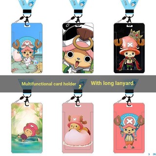 Ví đựng thẻ id / thẻ sinh viên / thẻ id điều khiển truy cập họa tiết one piece chopper luffy 908