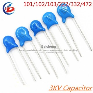 Bộ 20 tụ điện gốm 3KV 101 102 103 222 332 472 chuyên dụng