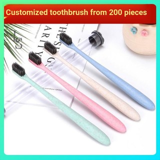 Bàn Chải Đánh Răng Sợi Lúa Mì Đầu Nhỏ Mềm Mại Kháng Khuẩn Phiên Bản Giới Hạn 112.2k D02006