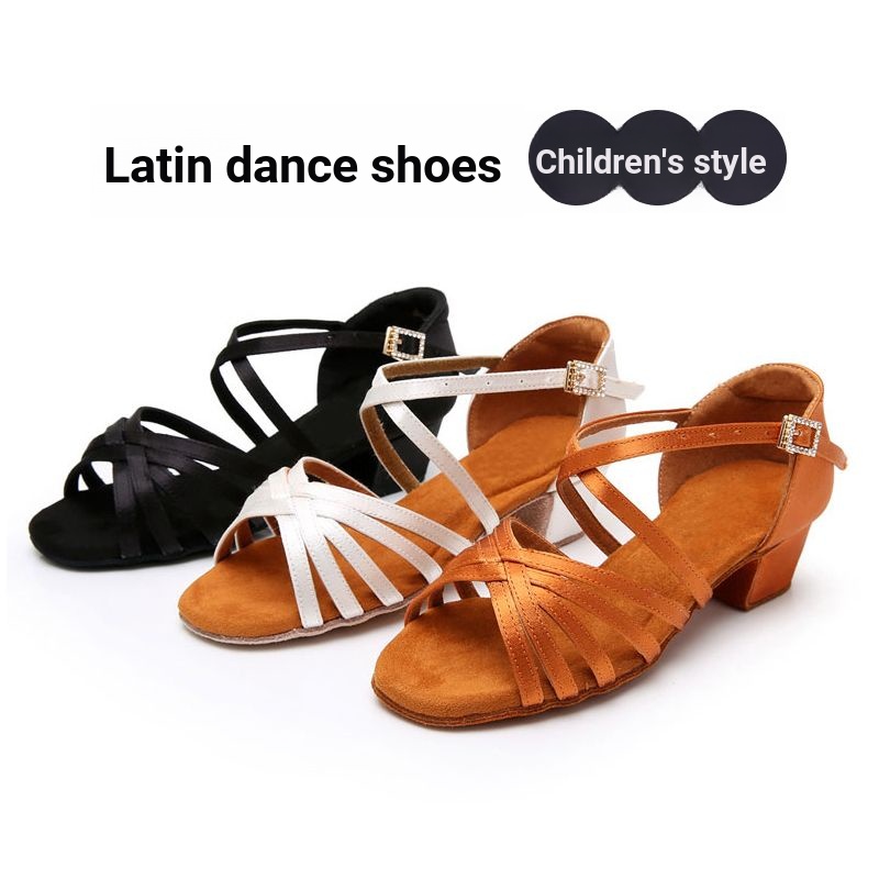Giày Khiêu Vũ Latin Đế Mềm Gót Phẳng Chuẩn Cho Người Mới Bắt Đầu Khiêu Vũ Latin Không Mài Gót Chân cxb jlsjtdf.my3.17