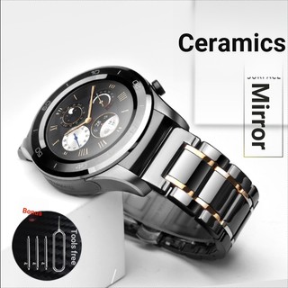 Dây Đeo Bằng Gốm 20mm Cho Đồng Hồ Thông Minh Huawei watch2 Samsung S2 galaxy watch42MM active Huami Midong Youth Edition