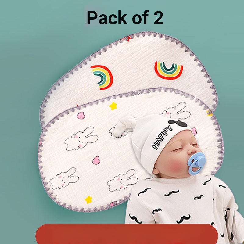 Gối Ngủ Cotton Mềm Mại Cho Bé 0-3 - 6 Tháng Tuổi20230506