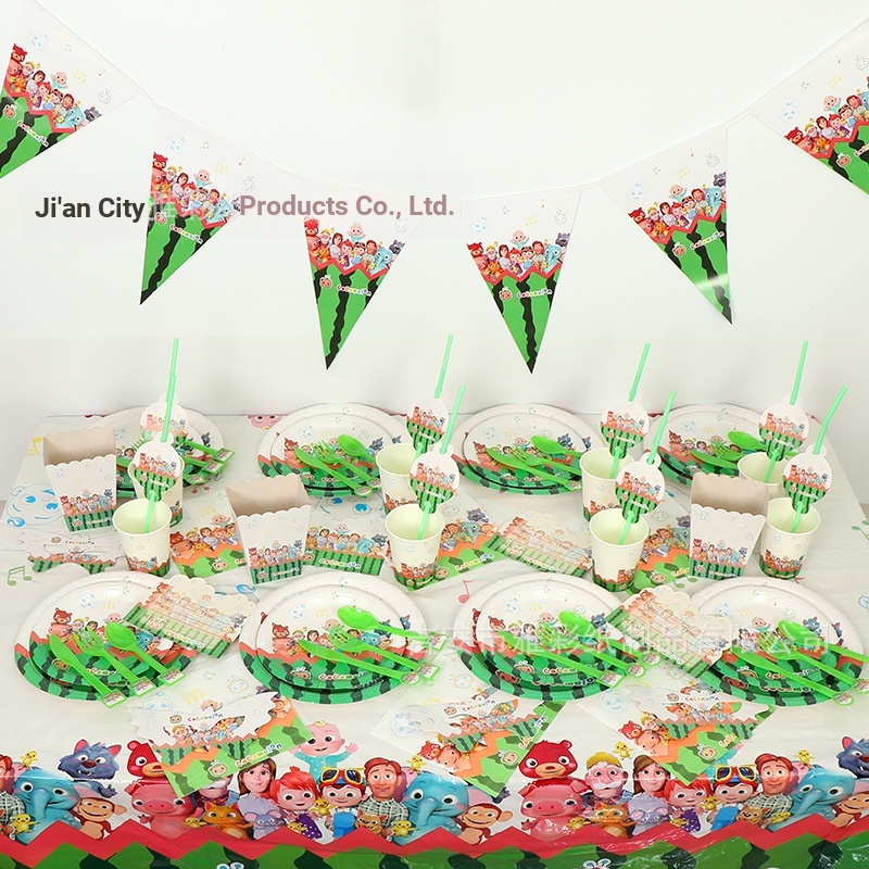 Bong Bóng Latex Chủ Đề Hoạt Hình Trang Trí Bánh Kem Sinh Nhật Cho Bé