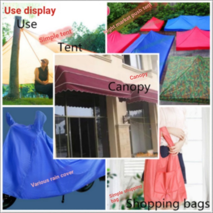 Tấm Bạt Che Nắng 320D Bằng Vải oxford Dày Dặn Chống Nước Kích Thước 50X150cm