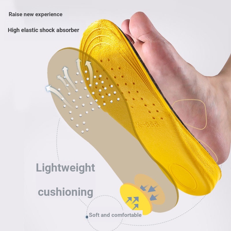 Đế Lót Giày Bốt Martin 3cm1 Vô Hình 2 / Tăng Chiều Cao Không Dây Đế Mềm Cho Nam Và Nữ