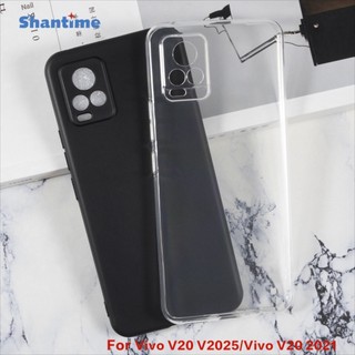 Ốp Điện Thoại Da Silicon TPU Mềm Cho Vivo V20 V2025 Vivo V20 2021