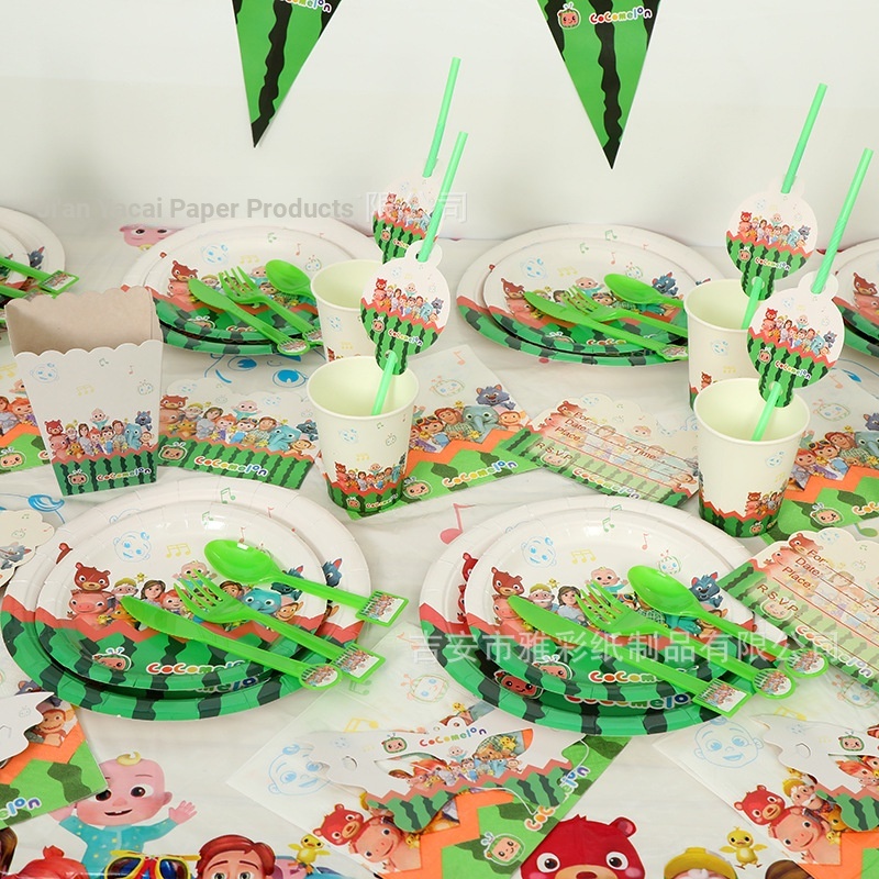 Bong Bóng Latex Chủ Đề Hoạt Hình Trang Trí Bánh Kem Sinh Nhật Cho Bé