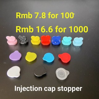 Nắp đậy cốc trà sữa 90 ngăn hình trái tim màu đỏ / xanh dương / trắng