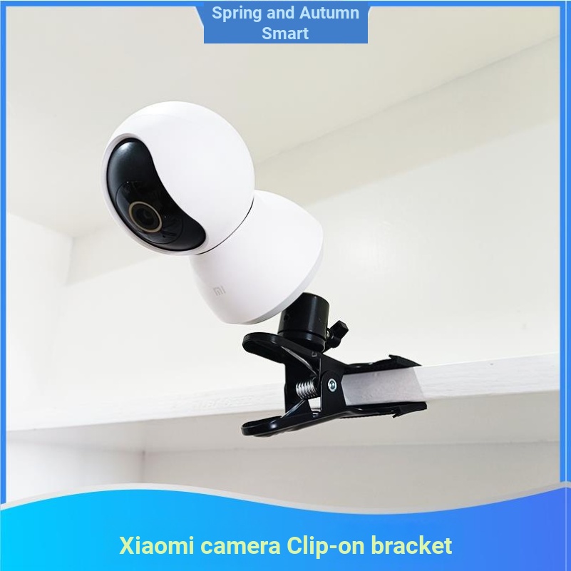 Giá Đỡ Cố Định Camera Giám Sát Đầu Kẹp Chữ C Bằng Gỗ Dạng Lật Không Cần Khoan Lỗ Cho Xiaomi