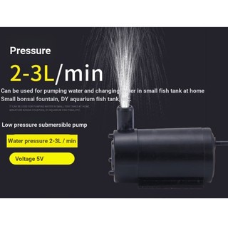 Máy Bơm Nước Mini 3V5v6v DC Cổng Usb Tiện Dụng