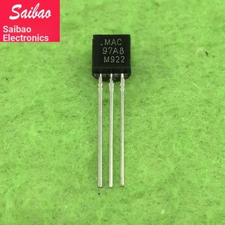Bộ 10 Miếng Silicon Hai Chiều Điều Khiển Điều Khiển Mac97a8 TO-92