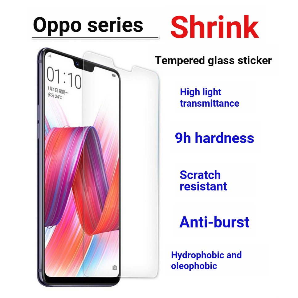 Kính Cường Lực Bảo Vệ Màn Hình Cho Oppo R9 R9s R11 R11s + R15 F1s R17 RENO Z Realme3pro
