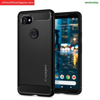 Spigen ốp điện thoại silicon mềm chống sốc bảo vệ toàn diện cho google pixel2 xl pixel 2 google pixel2
