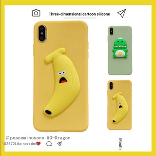Ốp Điện Thoại Mềm Hình Khủng Long / Chuối 3D Dễ Thương Cho Oneplus 5 5T 6 6T 7 7T 1 + 7T Pro