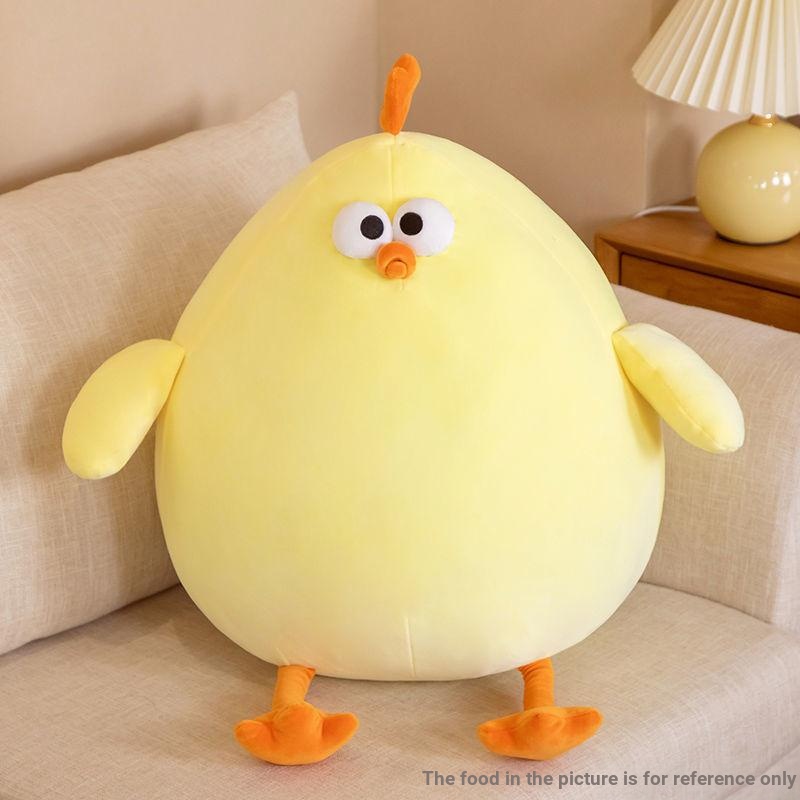 Thú Nhồi Bông Hình Chú Gà Con Màu Vàng Dễ Thương Dùng Làm Quà Tặng