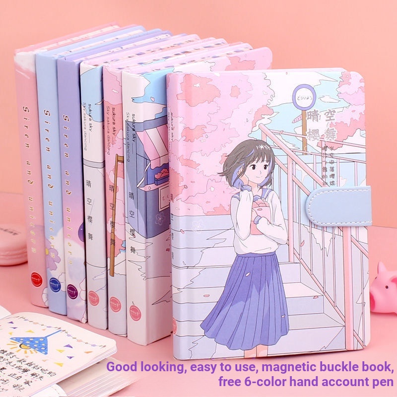 ◇۞♕Sổ Tay Nhật Ký Bìa Cứng Họa Tiết Lá Phong Dễ Thương
