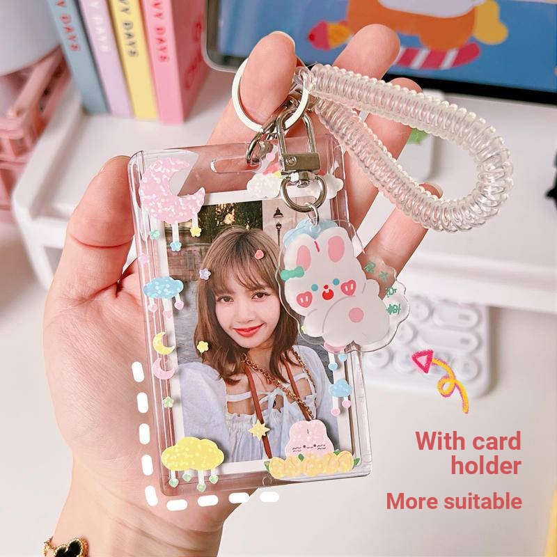 Móc Khóa Hình Gấu Bằng Acrylic Dễ Thương