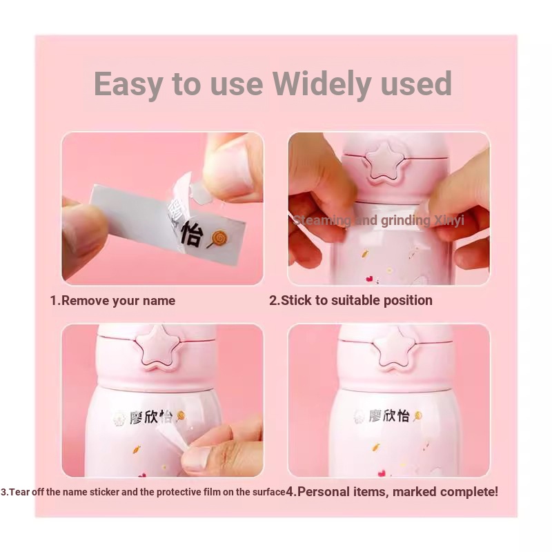 Nhãn Dán Chuyển Tên Chống Tia uv Không Thấm Nước Cho Bé