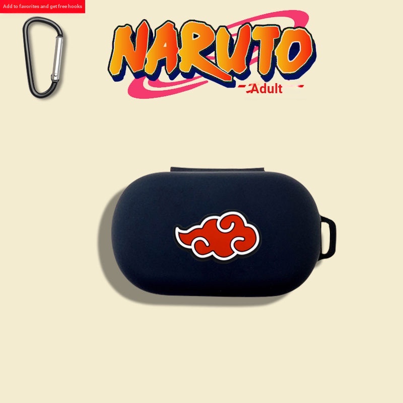 Vỏ Bảo Vệ Hộp Sạc Tai Nghe Không Dây Bằng Silicon Họa Tiết Hoạt Hình Naruto Great Shark Bose