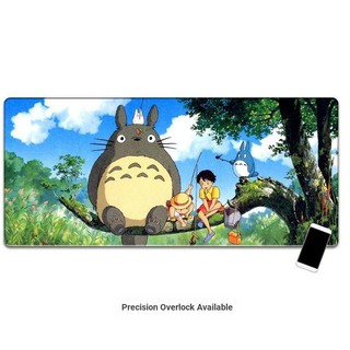 Tấm Lót Chuột Và Bàn Phím Máy Tính Cỡ Lớn In Hình Anime Spirited Away Totoro 700 * 300