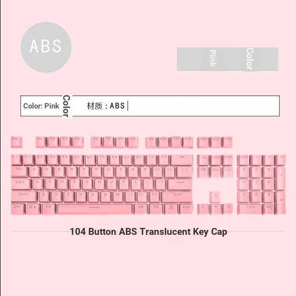 Phù Hợp Bàn Phím Cơ abs 104 Phím Cho logitech g610 / g pro / g512