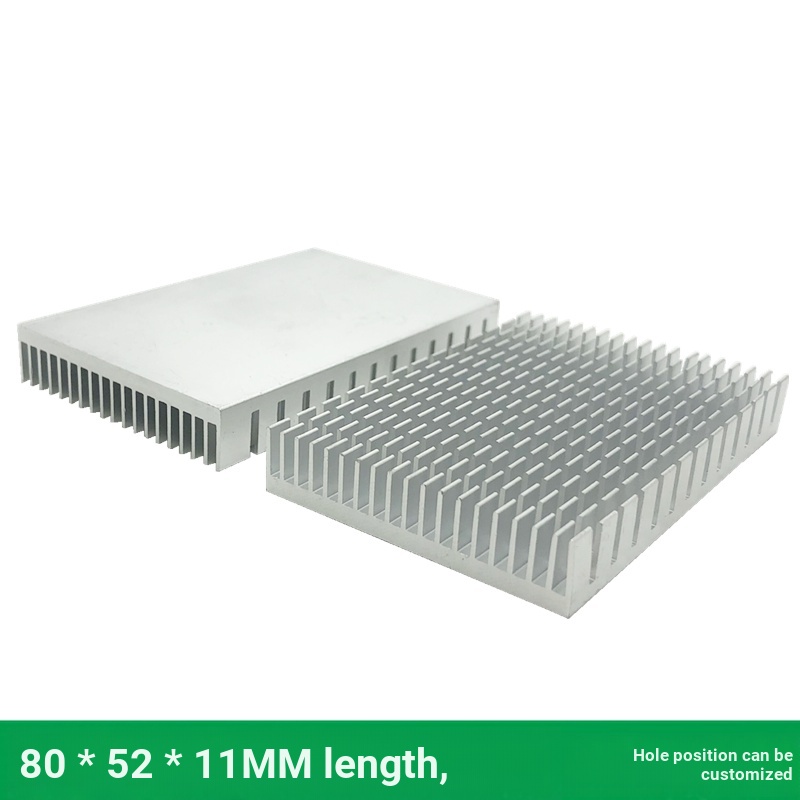 1 Khối Tản Nhiệt Bằng Nhôm 80 * 52 * 11MM Chất Lượng Cao