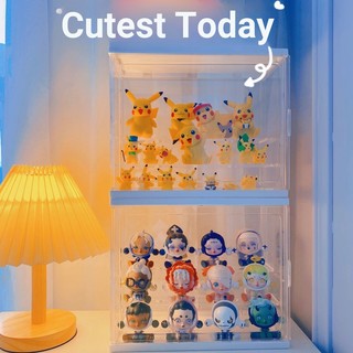 Hộp đựng mô hình trưng bày my mystery box♧hộp đựng trưng bày búp bê trưng bày kèm hộp bí ẩn trong suốt