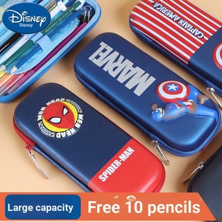 Túi Đựng Bút Ba Lớp Sức Chứa Lớn Họa Tiết Disney Dễ Thương Phong Cách Hàn Quốc Cho Học Sinh Tiểu Học🌱Dép Thiết Kế Đơn Giản Thời Trang Dành Cho 2020