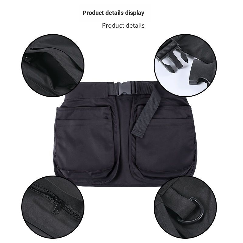 Tạp Dề Nhiều Túi Đa Năng Sức Chứa Lớn Phong Cách Phương Tây Mới 2023