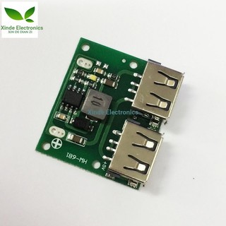 Mô Đun Điều Chỉnh Điện Áp Đầu Ra USB Kép 9V / 12V / 24V Sang 5V 3A